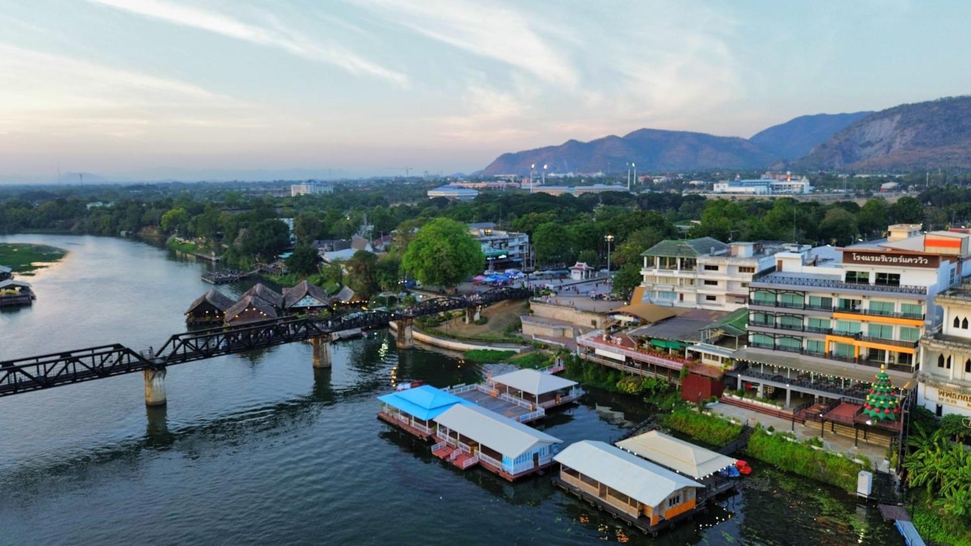River Kwai View Hotel - Sha Extra Plus Certified Kanchanaburi Ngoại thất bức ảnh